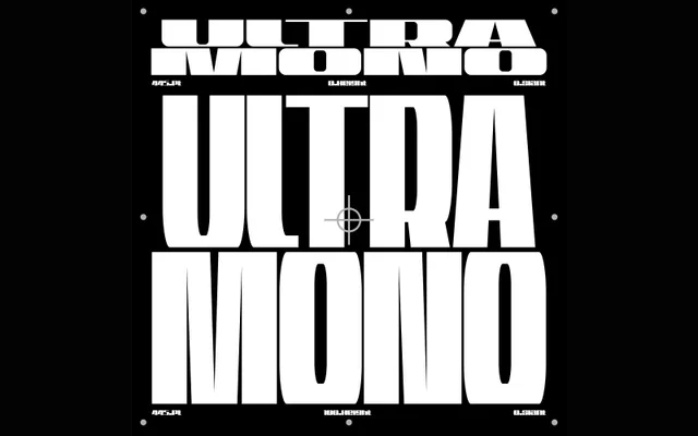 Ultra Mono Typeface specimen from 6TM Magazine