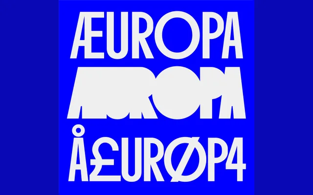 ÆUROPA specimen from 6TM Magazine