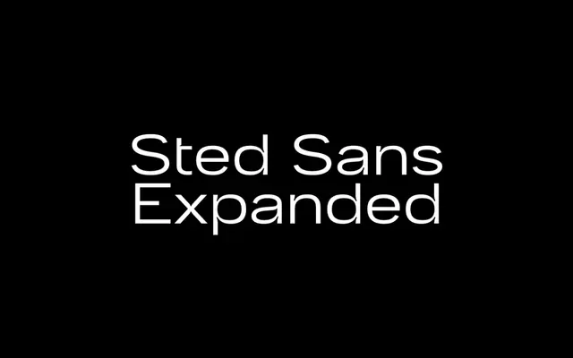 af Sted Sans Expanded specimen from a.Foundry