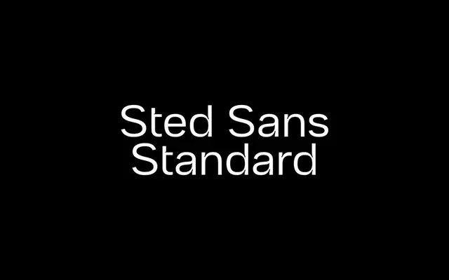 Sted Sans Standard specimen from a.Foundry