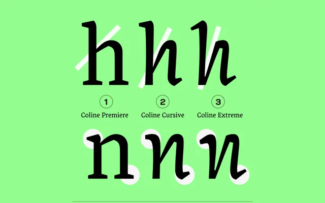 Coline specimen from A is for
