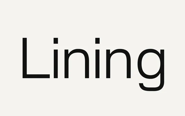 Lining specimen from A Practice for Everyday Life