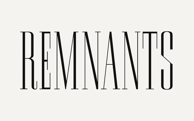 Remnants specimen from A Practice for Everyday Life