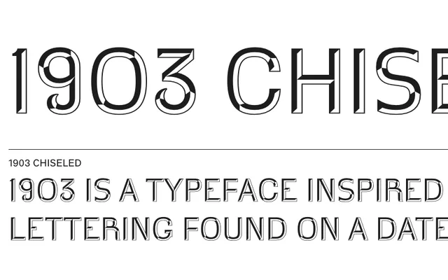 1903 Chiseled specimen from A2-Type