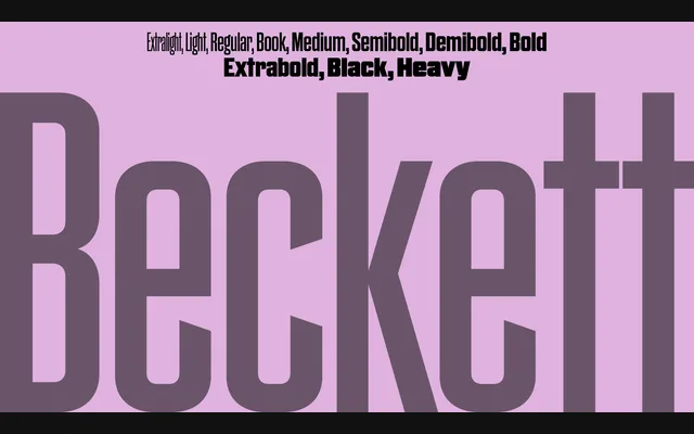Beckett specimen from A2-Type