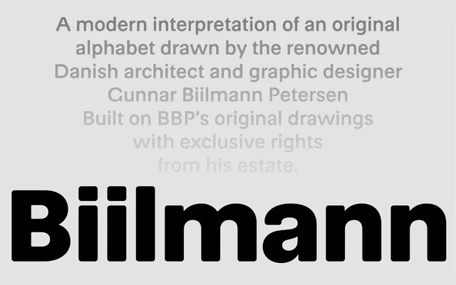 Biilmann specimen from A2-Type