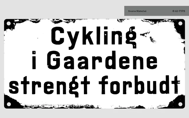 Copenhagen specimen from A2-Type
