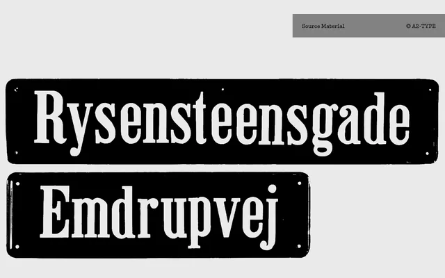 CPH Signs specimen from A2-Type