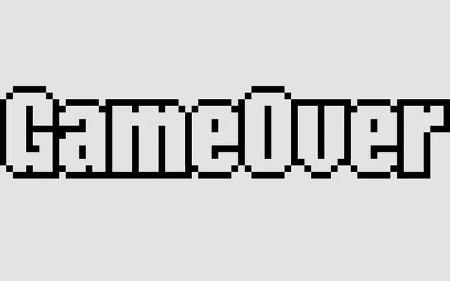 Game Over specimen from A2-Type