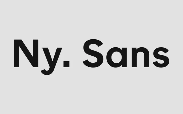 Ny. Sans specimen from A2-Type