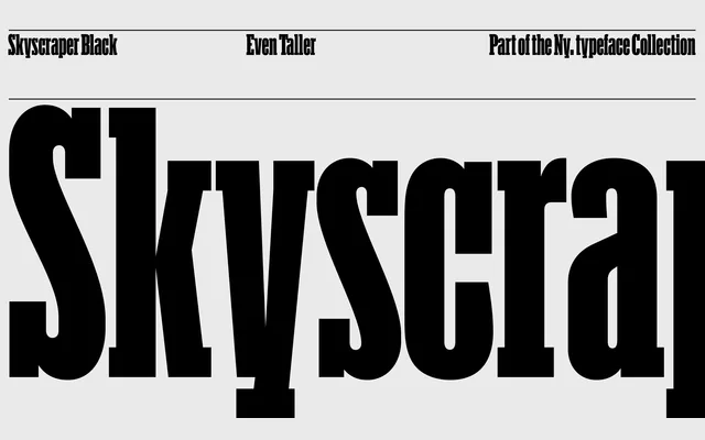 Ny. Slab Skyscraper specimen from A2-Type