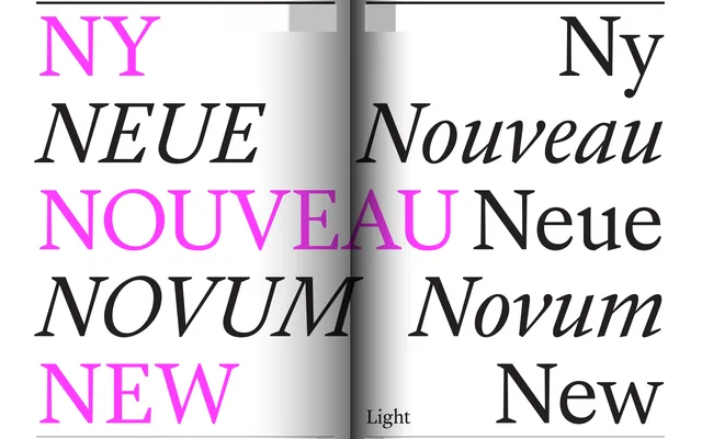 Ny. Text specimen from A2-Type