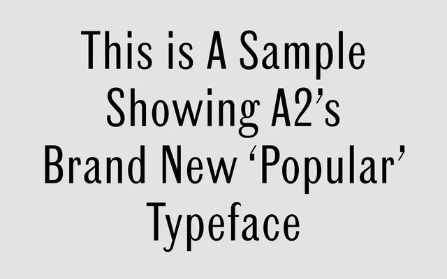 Popular specimen from A2-Type