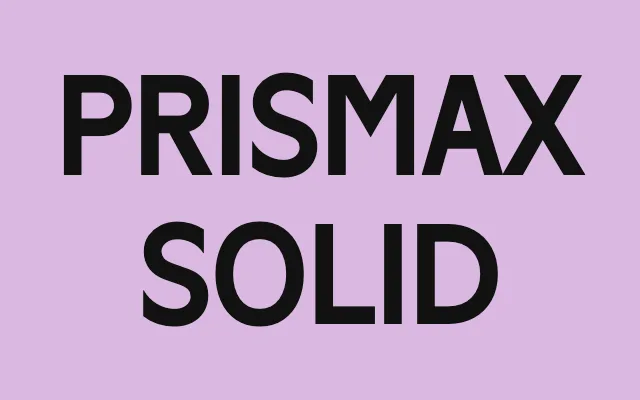 Prismax Solid specimen from A2-Type