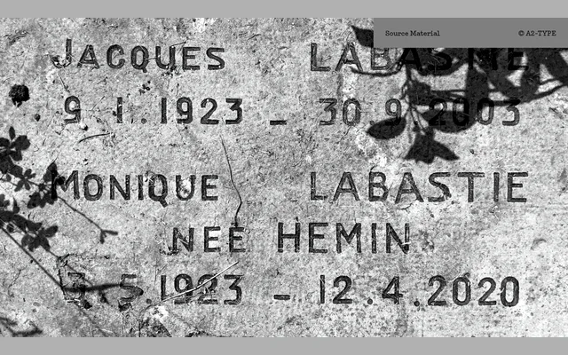 SUBJECT specimen from A2-Type