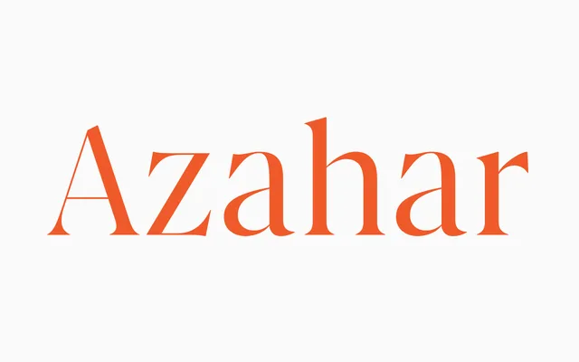 Azahar specimen from About Type