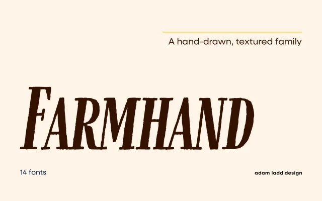 Farmhand specimen from Adam Ladd Design