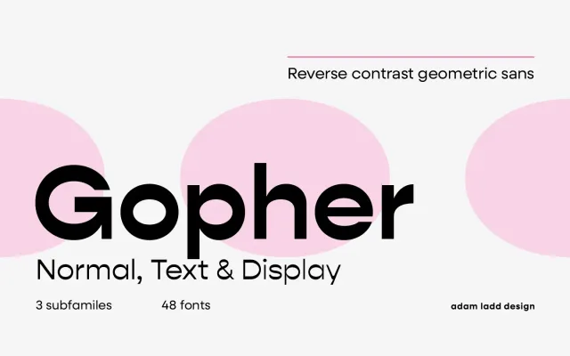 Gopher specimen from Adam Ladd Design
