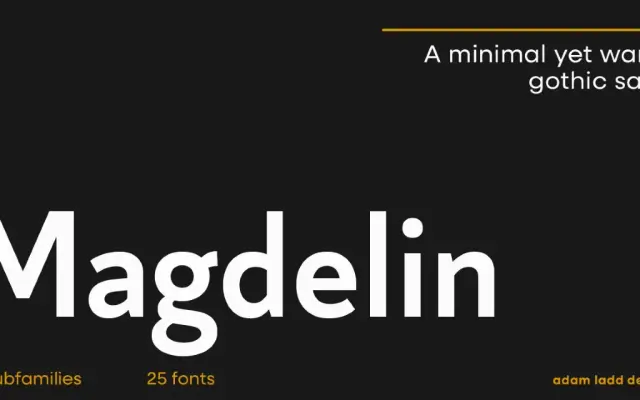 Magdelin specimen from Adam Ladd Design