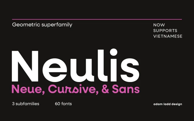 Neulis specimen from Adam Ladd Design