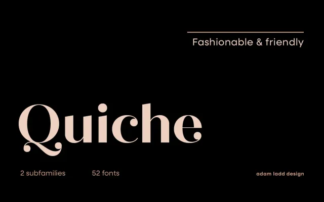 Quiche specimen from Adam Ladd Design