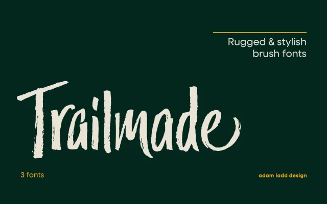 Trailmade specimen from Adam Ladd Design