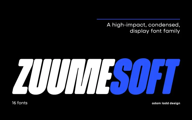 Zuume Soft specimen from Adam Ladd Design