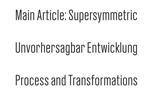 Criterium Text specimen from Aesthetic Type