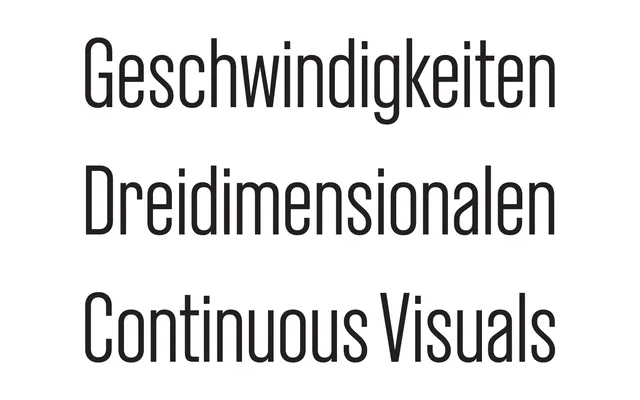 Criterium specimen from Aesthetic Type