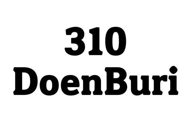 310 DoenBuri specimen from AG Font