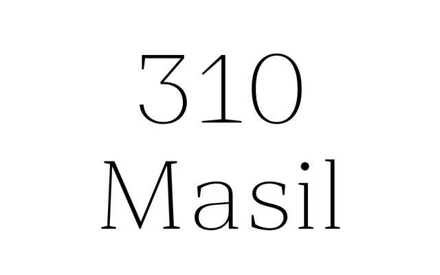 310 Masil specimen from AG Font