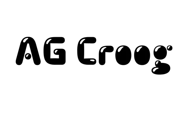 AG Croog specimen from AG Font