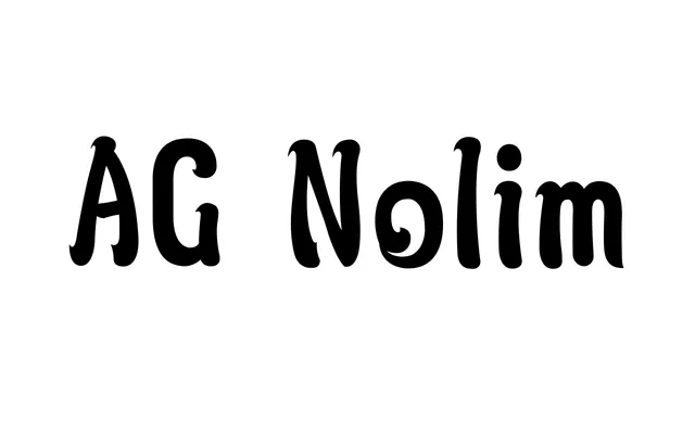 AG Nolim specimen from AG Font