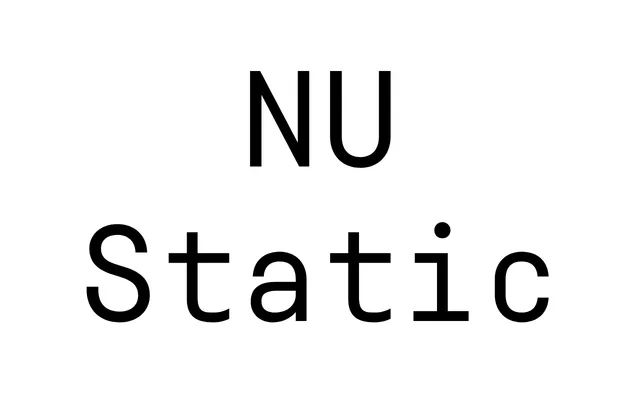 NU Static specimen from AG Font