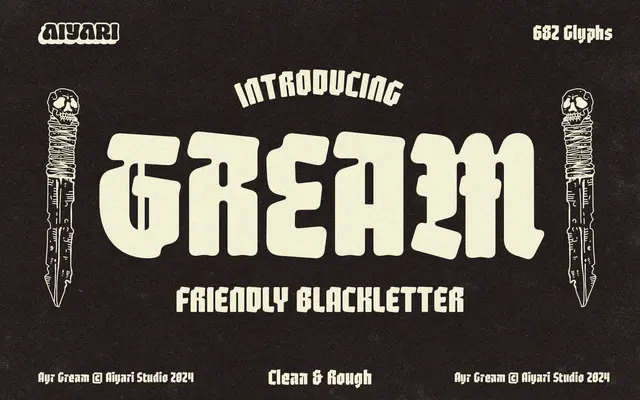 Gream specimen from Aiyari Studio