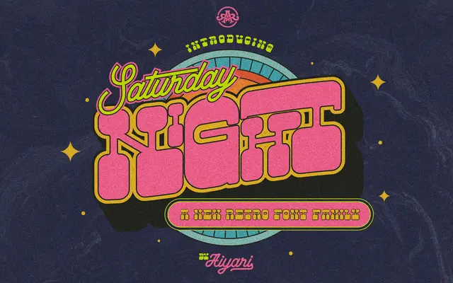 Saturday Night specimen from Aiyari Studio