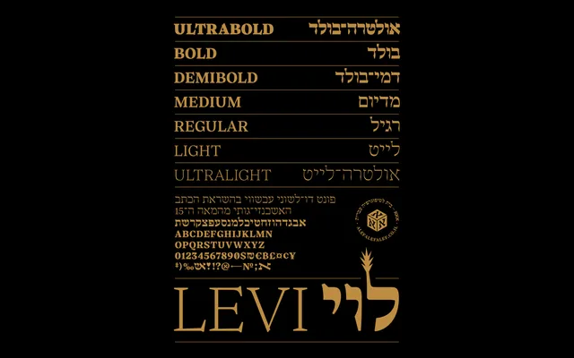 Levi specimen from AlefAlefAlef