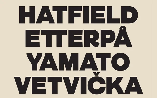 STOUT specimen from AlfaType Fonts Foundry