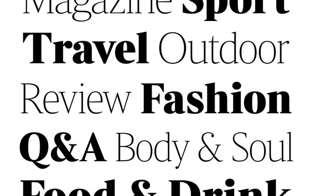 Times Modern specimen from Alice Savoie