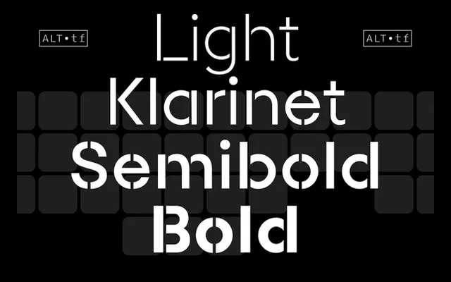 ALT Klarinet specimen from ALT.tf