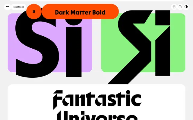 Dark Matter specimen from Altiplano