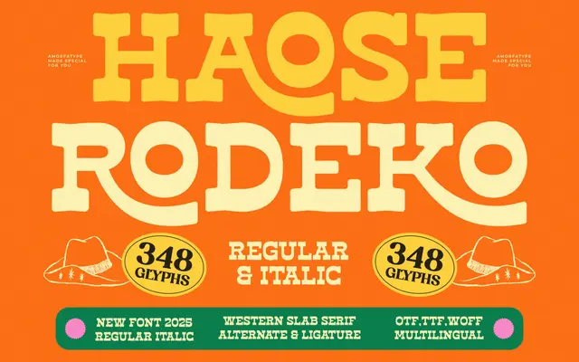 Haose Rodeko specimen from Amorfa Type