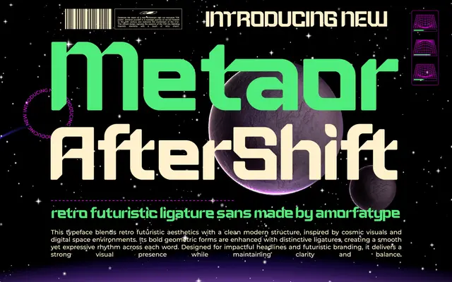 Metaor Aftershift specimen from Amorfa Type