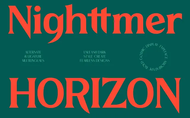 Nighttmer specimen from Amorfa Type