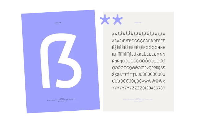Austral Sans specimen from Antipixel