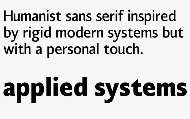 Applied Systems specimen from Applied Systems