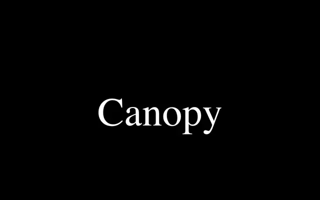 Canopy specimen from Approximate Type