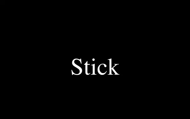 Stick specimen from Approximate Type