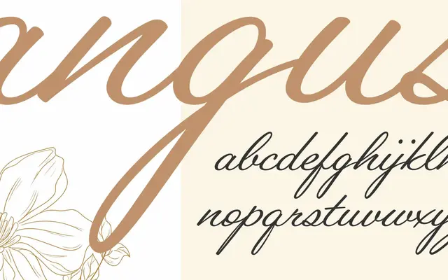 Angus Hand specimen from Arcane Type Foundry