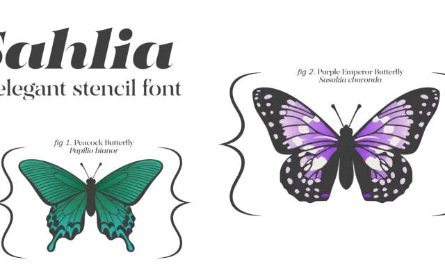 Sahlia specimen from Arcane Type Foundry